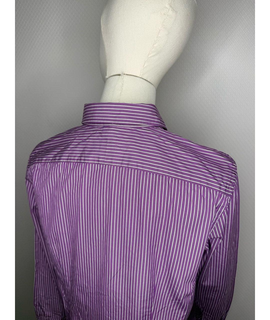 RALPH LAUREN Фиолетовая рубашка, фото 6