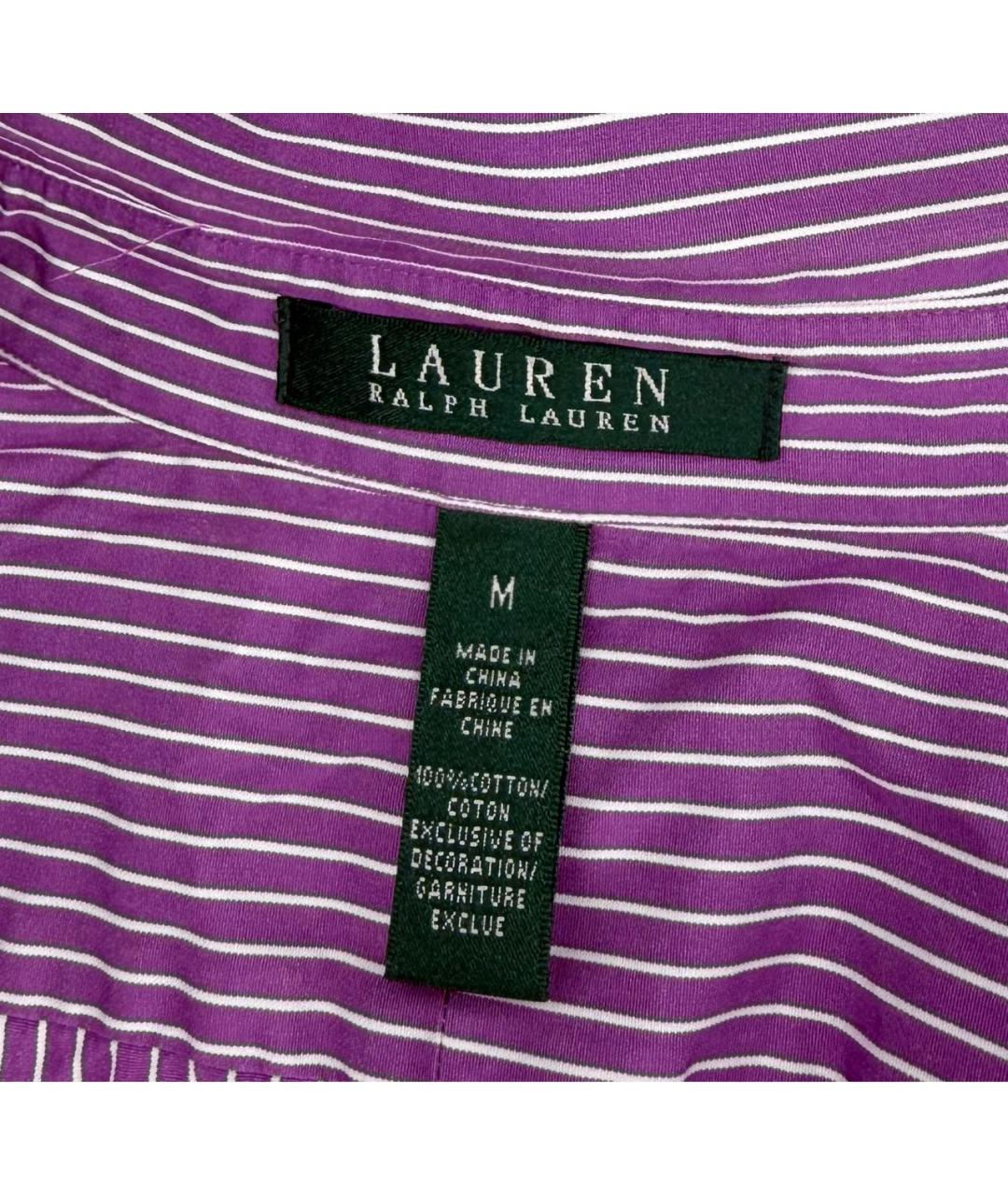 RALPH LAUREN Фиолетовая рубашка, фото 8