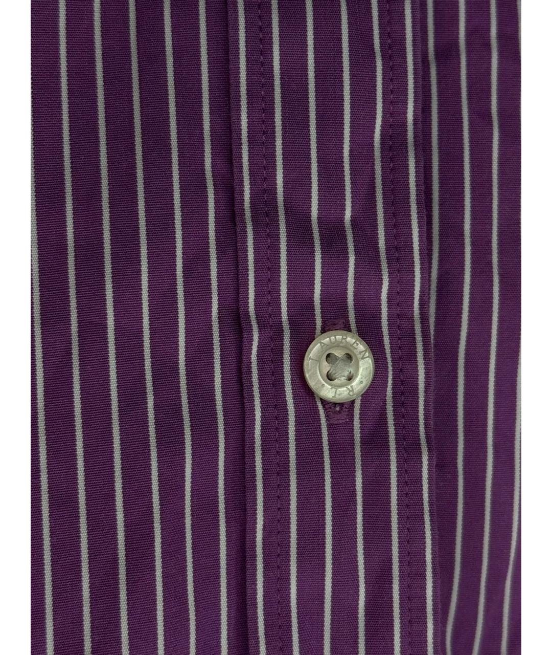 RALPH LAUREN Фиолетовая рубашка, фото 4