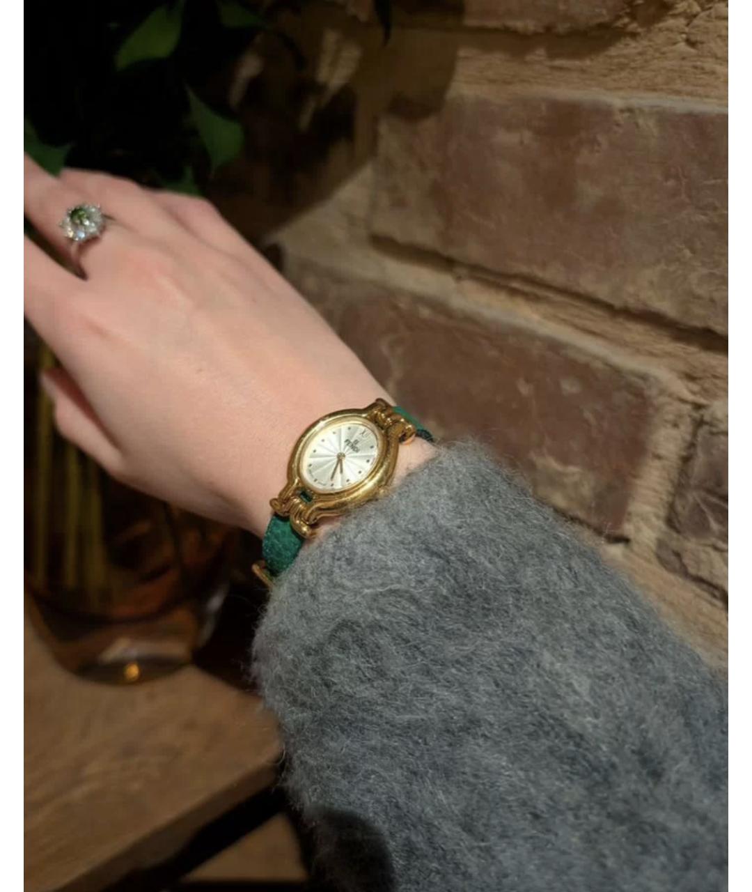 FENDI Золотые стальные часы, фото 6