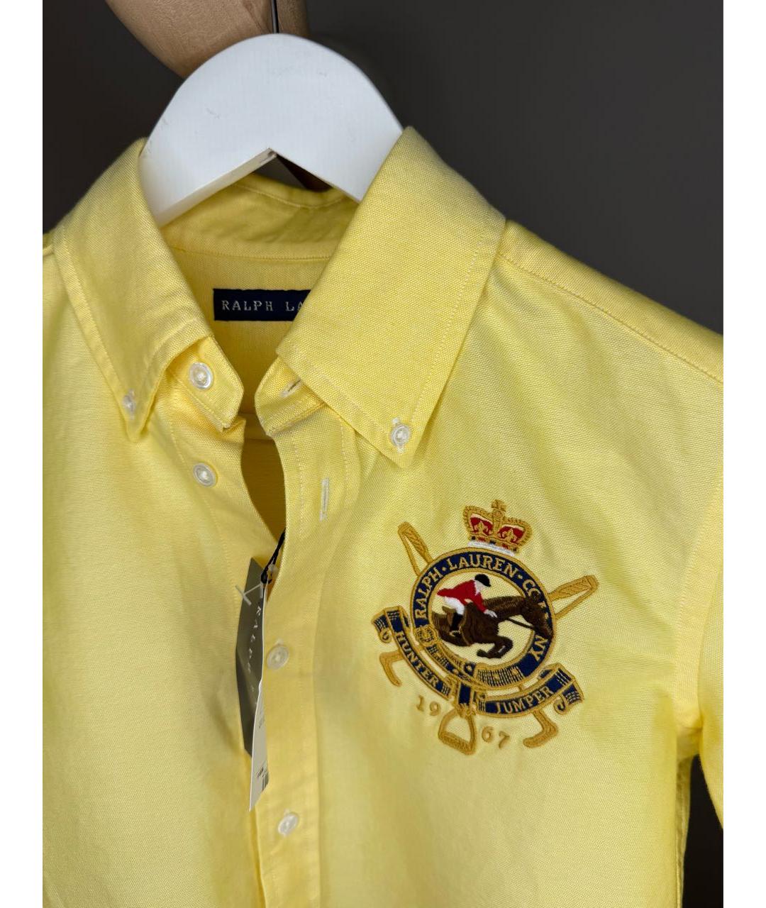 POLO RALPH LAUREN Желтая рубашка, фото 6