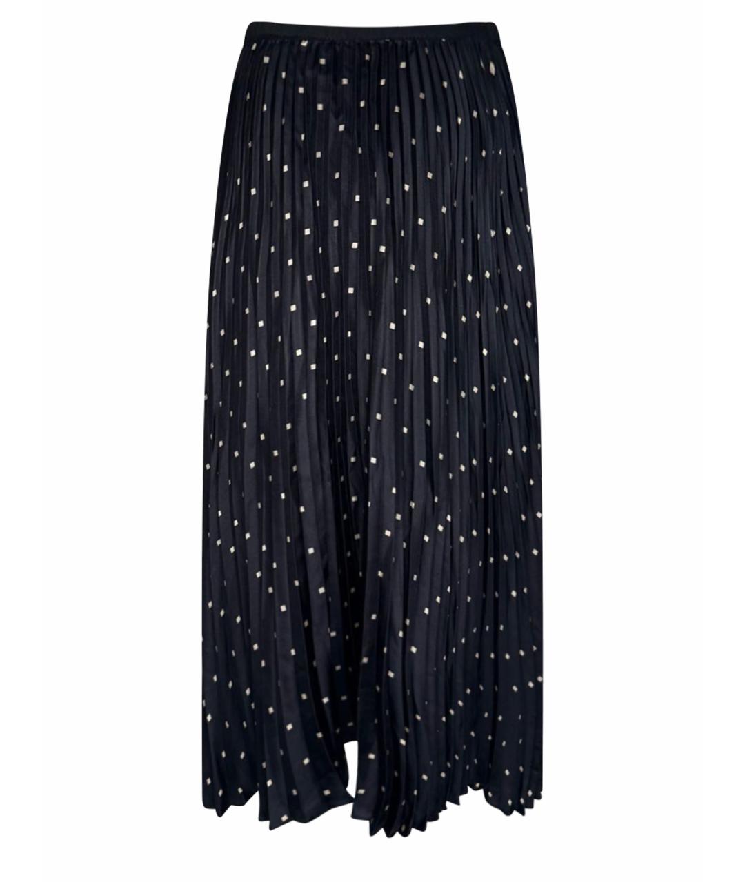 DKNY Мульти шелковая юбка миди, фото 1