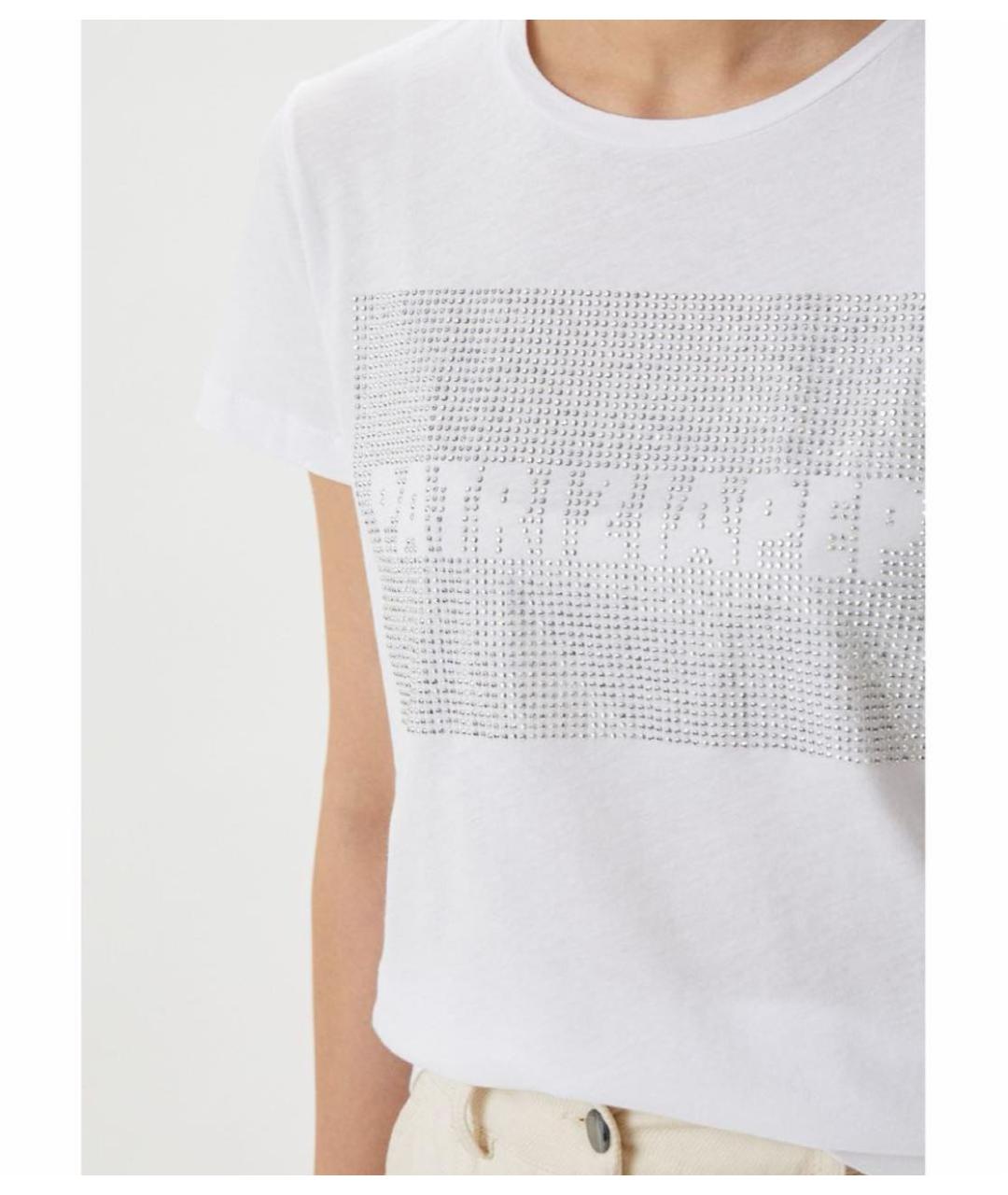 PATRIZIA PEPE Белая футболка, фото 2