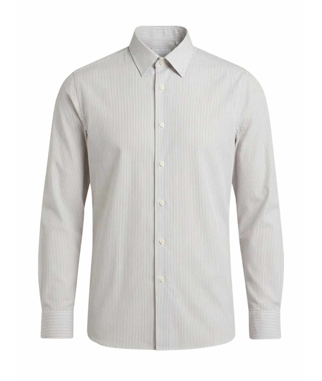 PRADA Голубая хлопковая классическая рубашка, фото 1