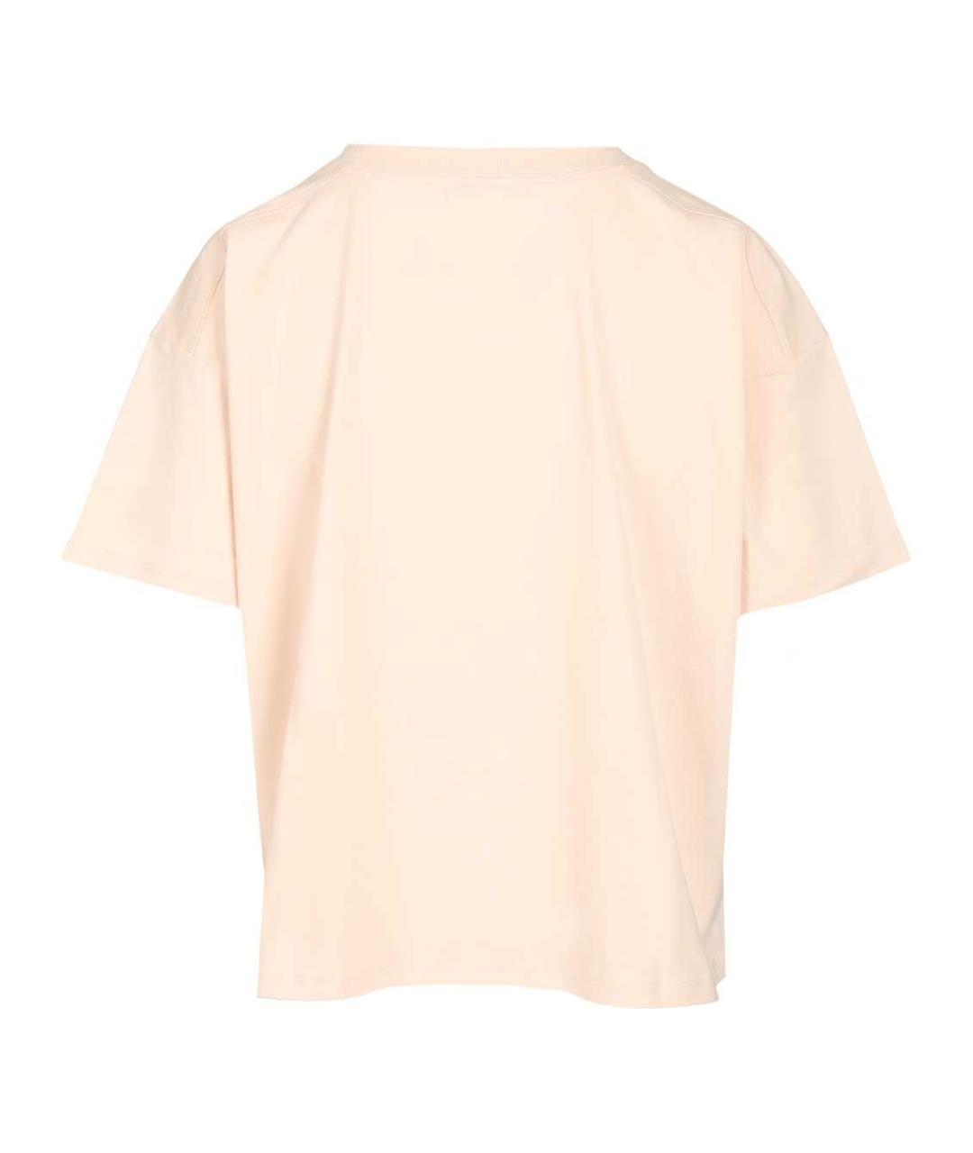 LOULOU STUDIO Розовая хлопковая футболка, фото 2