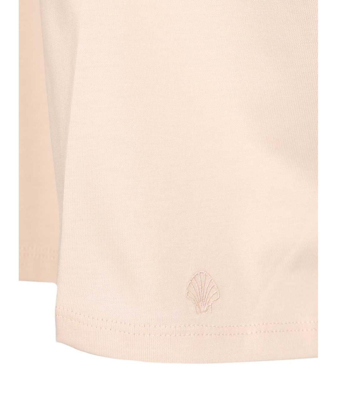 LOULOU STUDIO Розовая хлопковая футболка, фото 4