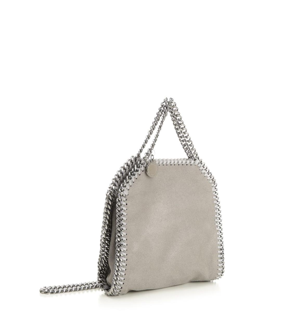 STELLA MCCARTNEY Серая сумка через плечо из искусственной кожи, фото 2