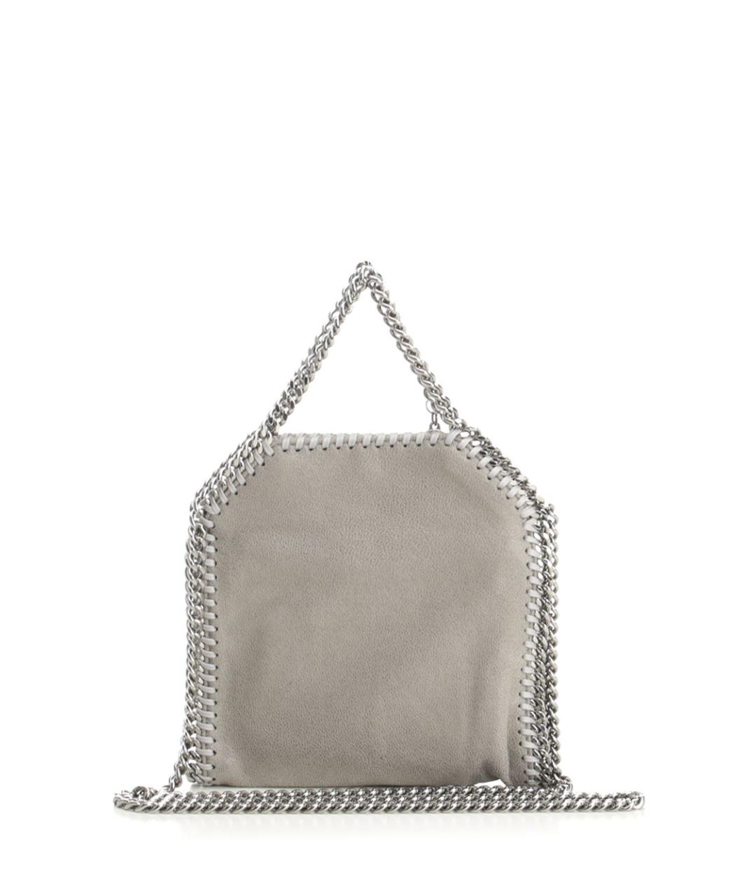 STELLA MCCARTNEY Серая сумка через плечо из искусственной кожи, фото 3