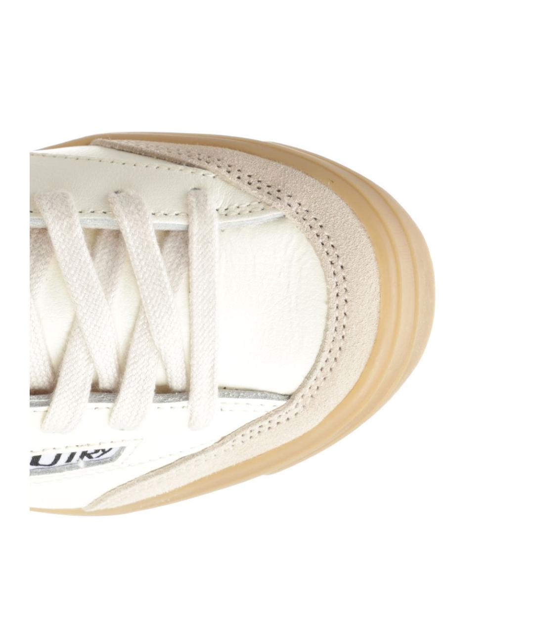 AUTRY Белые кожаные кеды, фото 4