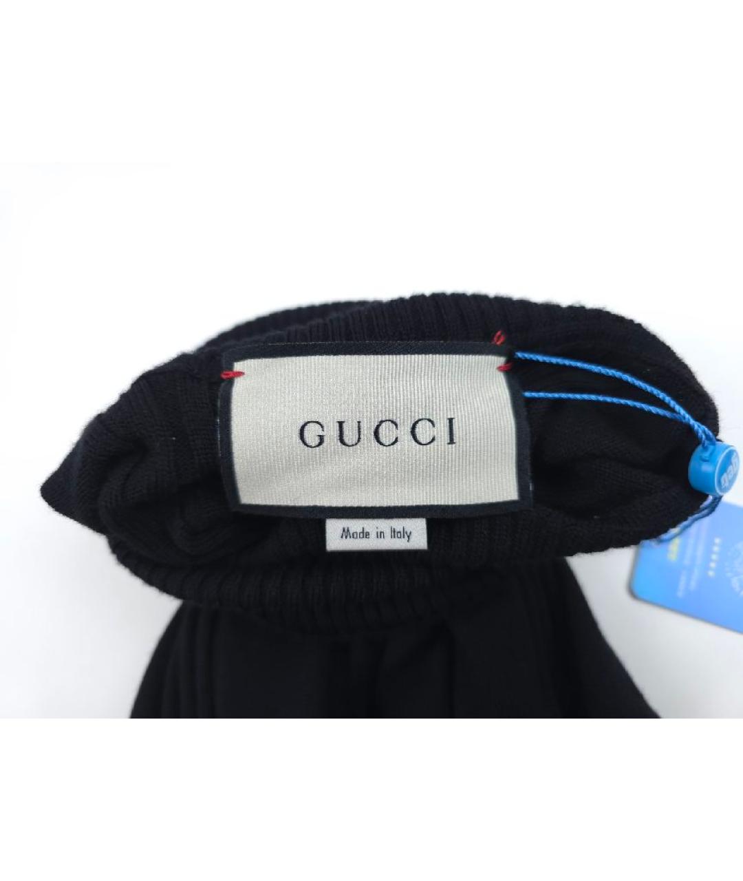 GUCCI Черная хлопковая водолазка, фото 5