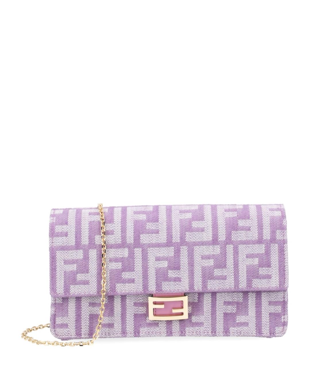 FENDI Фиолетовый кошелек, фото 1