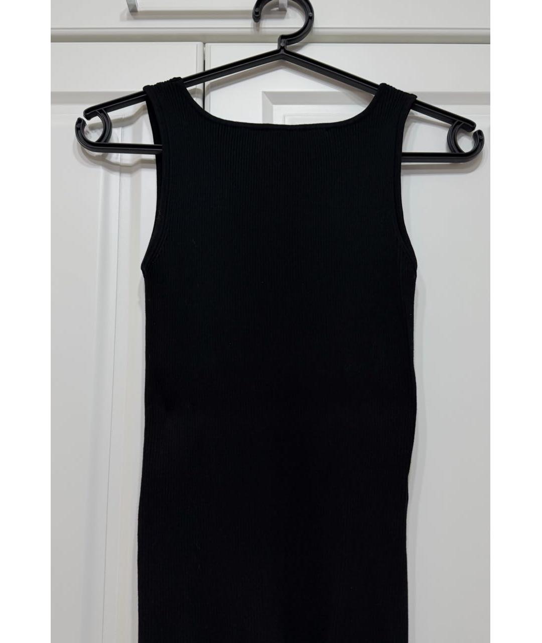 MIU MIU Черная футболка, фото 2