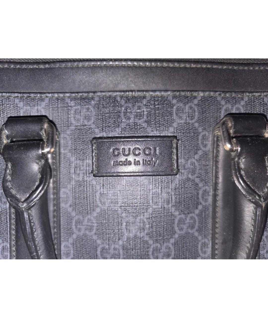 GUCCI Черный портфель, фото 2