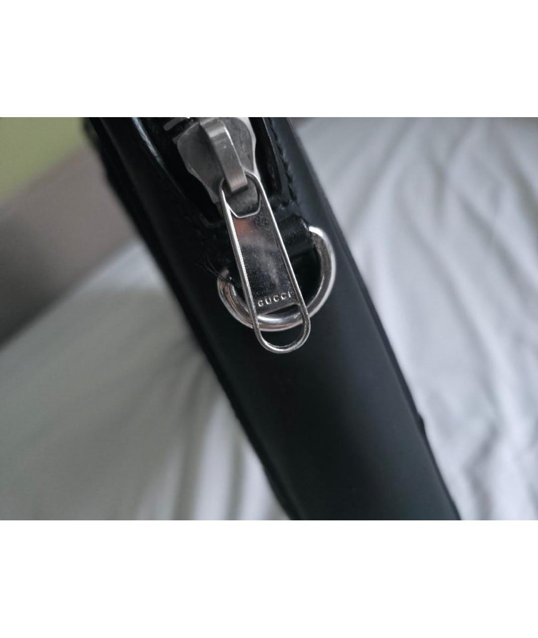 GUCCI Черный портфель, фото 5