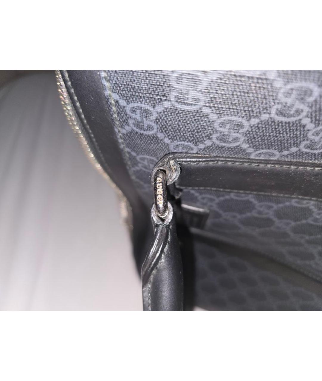 GUCCI Черный портфель, фото 3