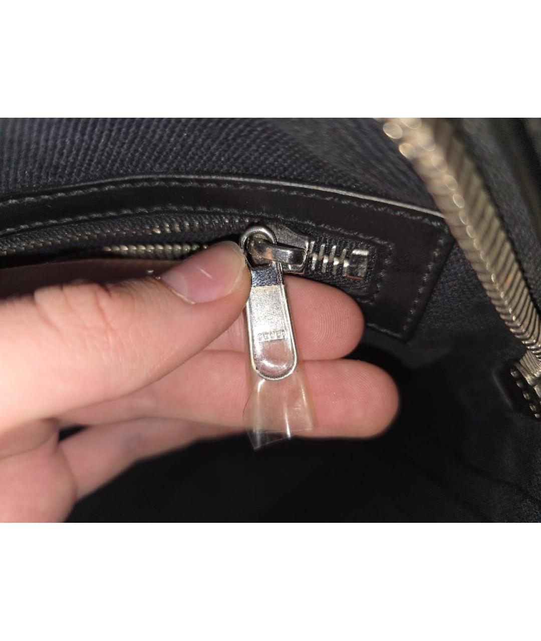 GUCCI Черный портфель, фото 4