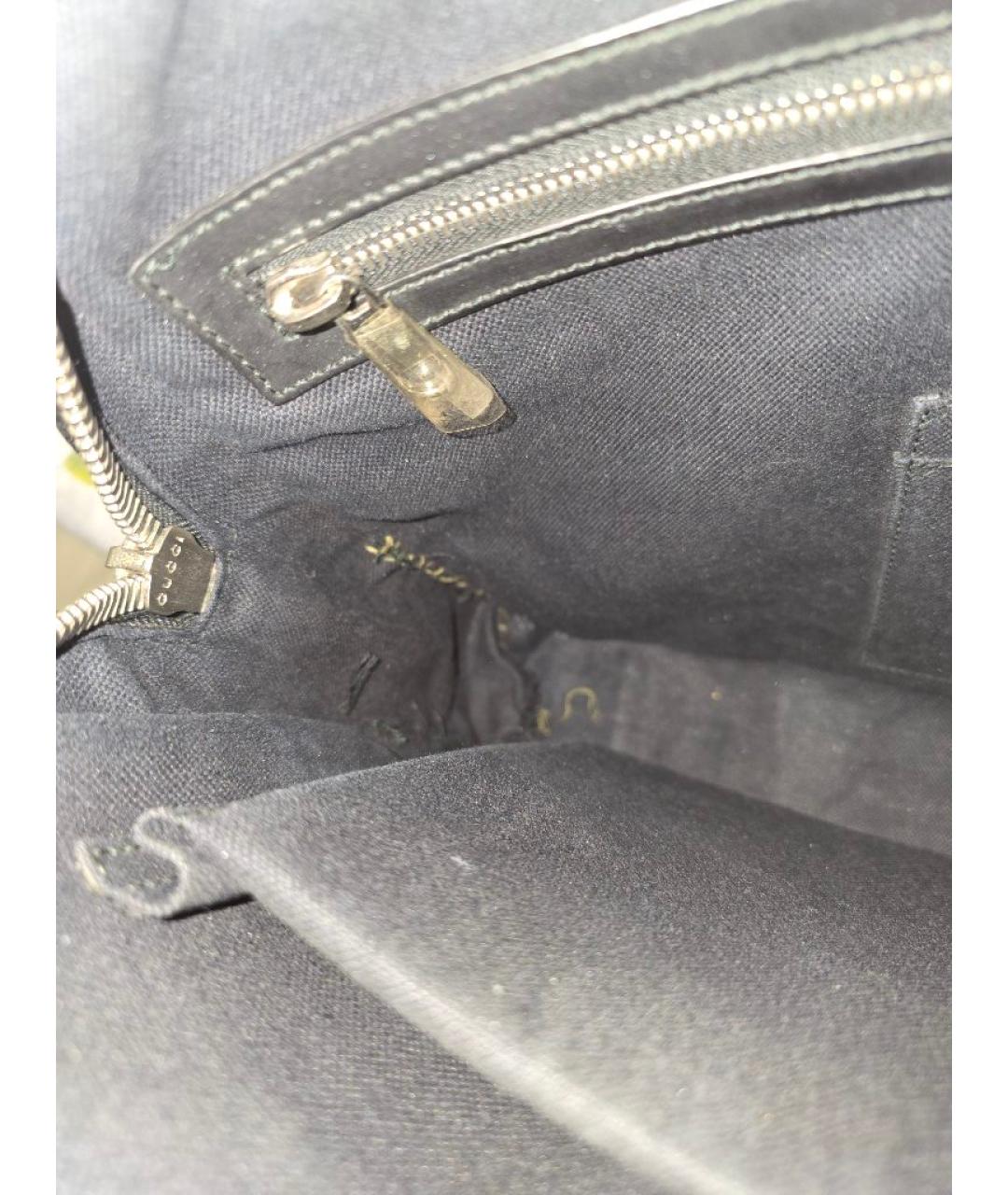 GUCCI Черный портфель, фото 6