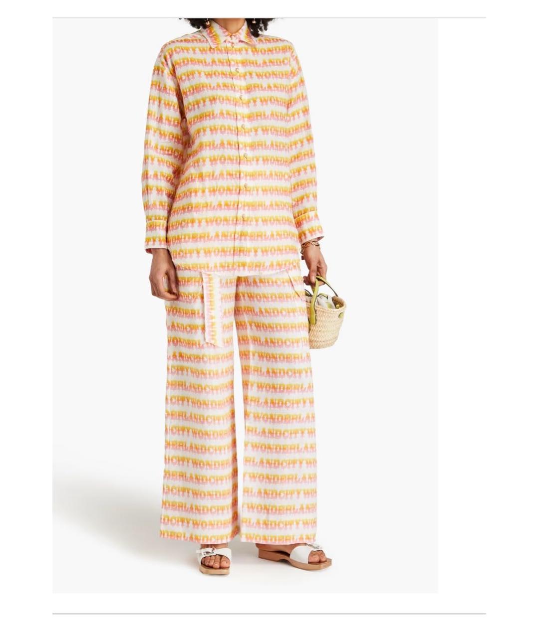 ZIMMERMANN Мульти льняная блузы, фото 7