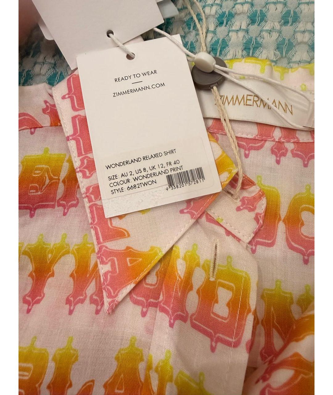 ZIMMERMANN Мульти льняная блузы, фото 4