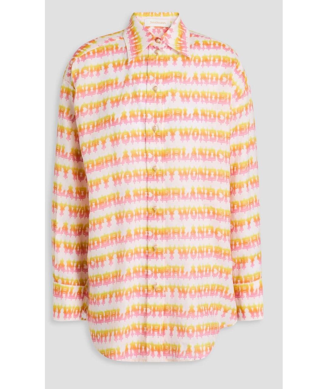 ZIMMERMANN Мульти льняная блузы, фото 9