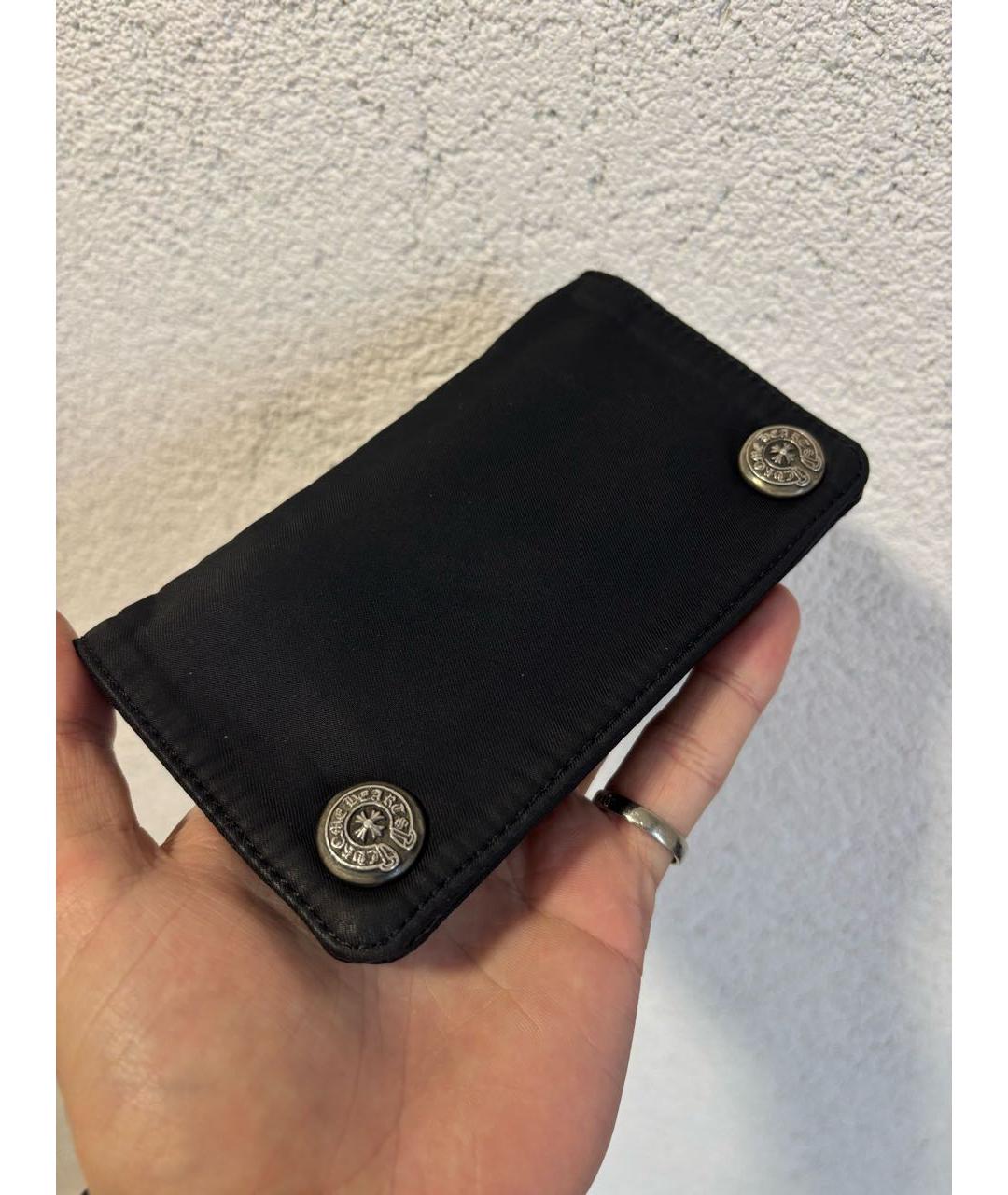 CHROME HEARTS Черный кошелек, фото 2