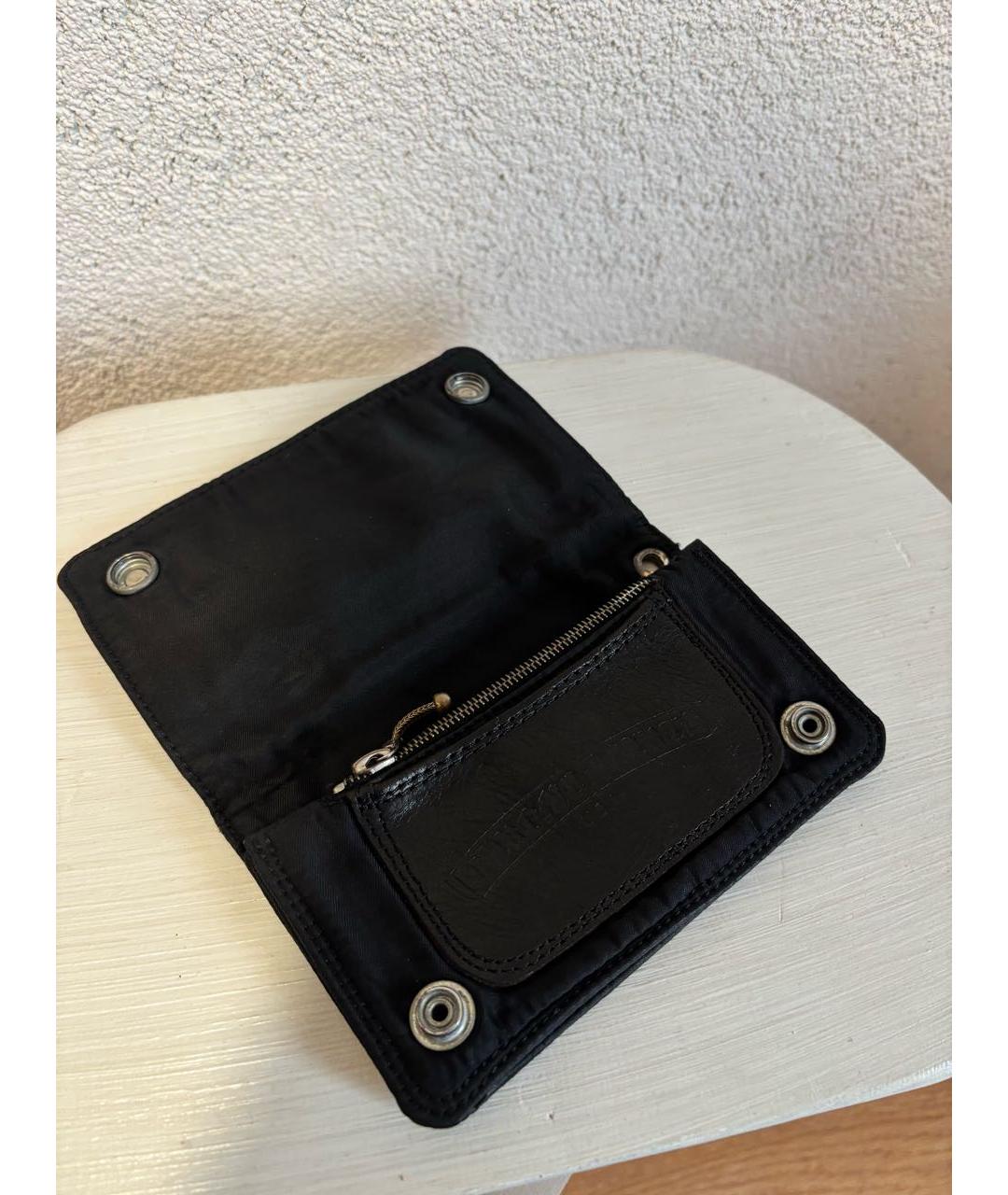 CHROME HEARTS Черный кошелек, фото 4