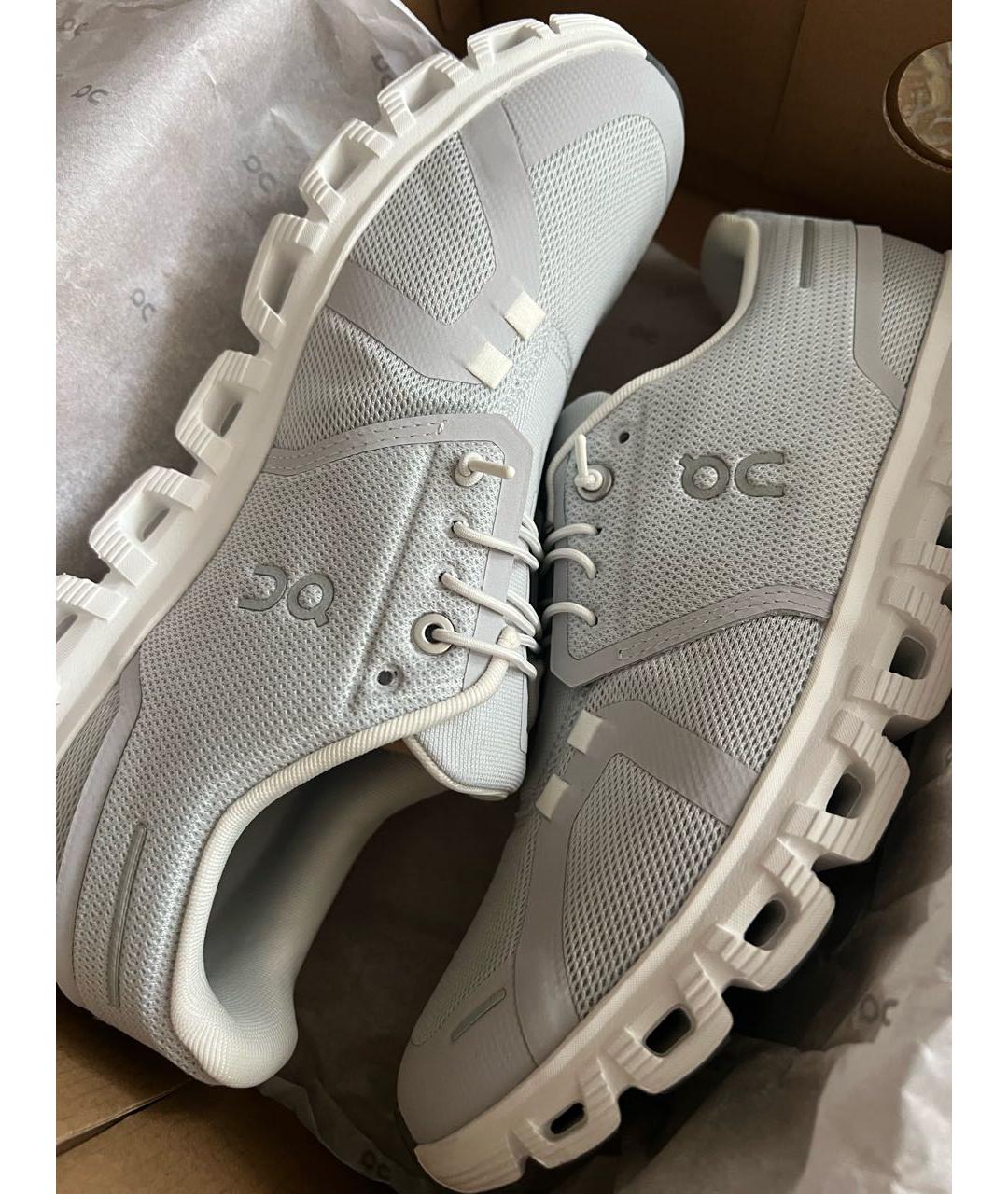 ON Серые текстильные кроссовки, фото 4