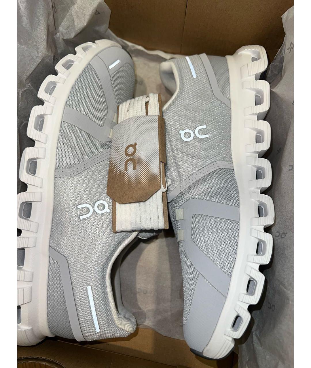 ON Серые текстильные кроссовки, фото 8