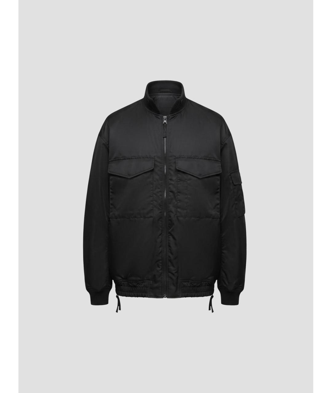COMME DES GARÇONS HOMME PLUS Черная полиэстеровая куртка, фото 4