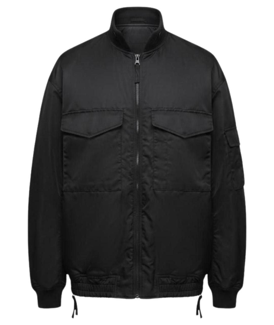 COMME DES GARÇONS HOMME PLUS Черная полиэстеровая куртка, фото 1