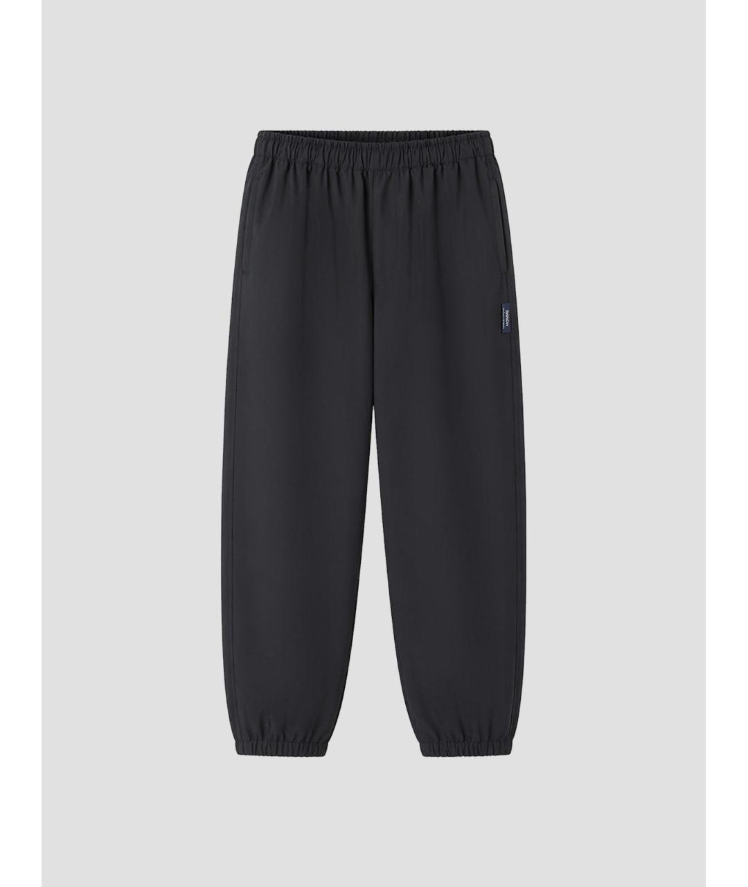 COMME DES GARÇONS HOMME PLUS Черные хлопковые повседневные брюки, фото 4