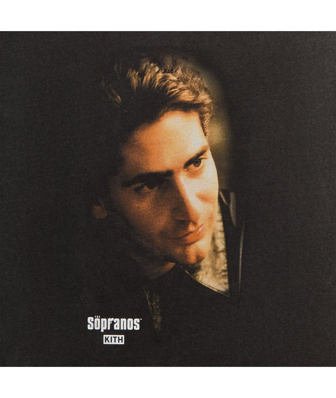 KITH Черная хлопковая футболка, фото 2