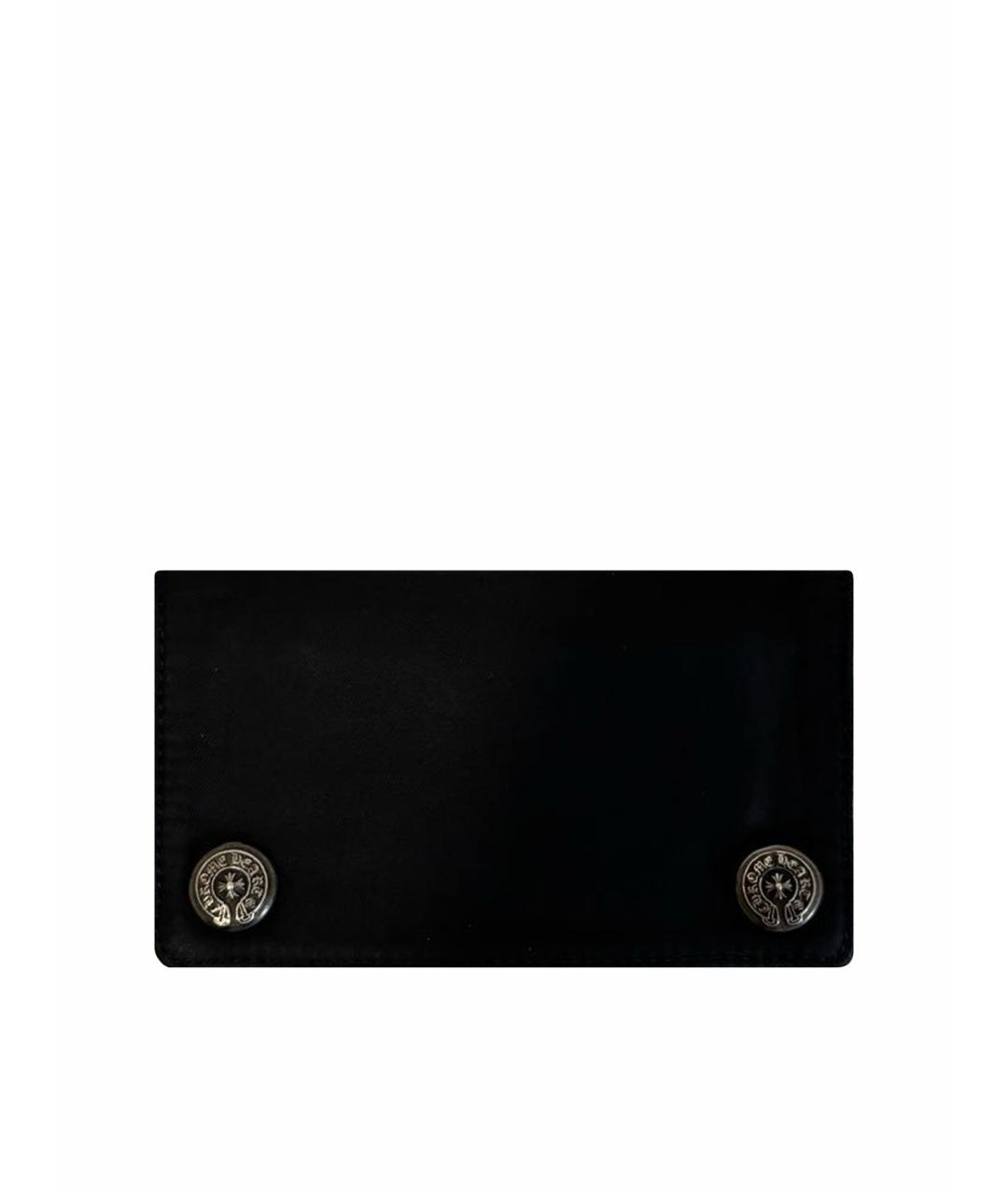 CHROME HEARTS Черный кошелек, фото 1