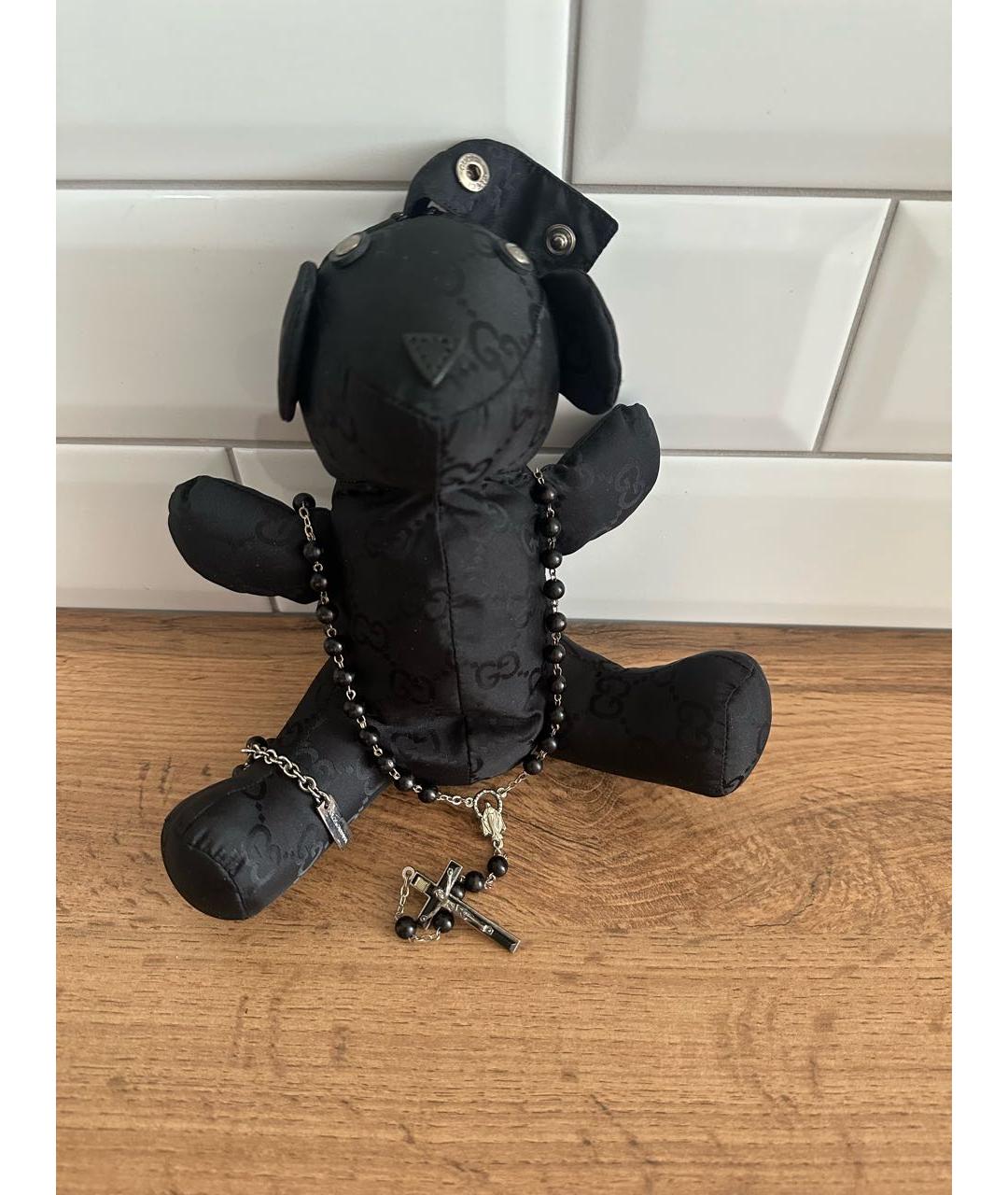 DOLCE&GABBANA Черная цепочка/подвеска из бисера, фото 2