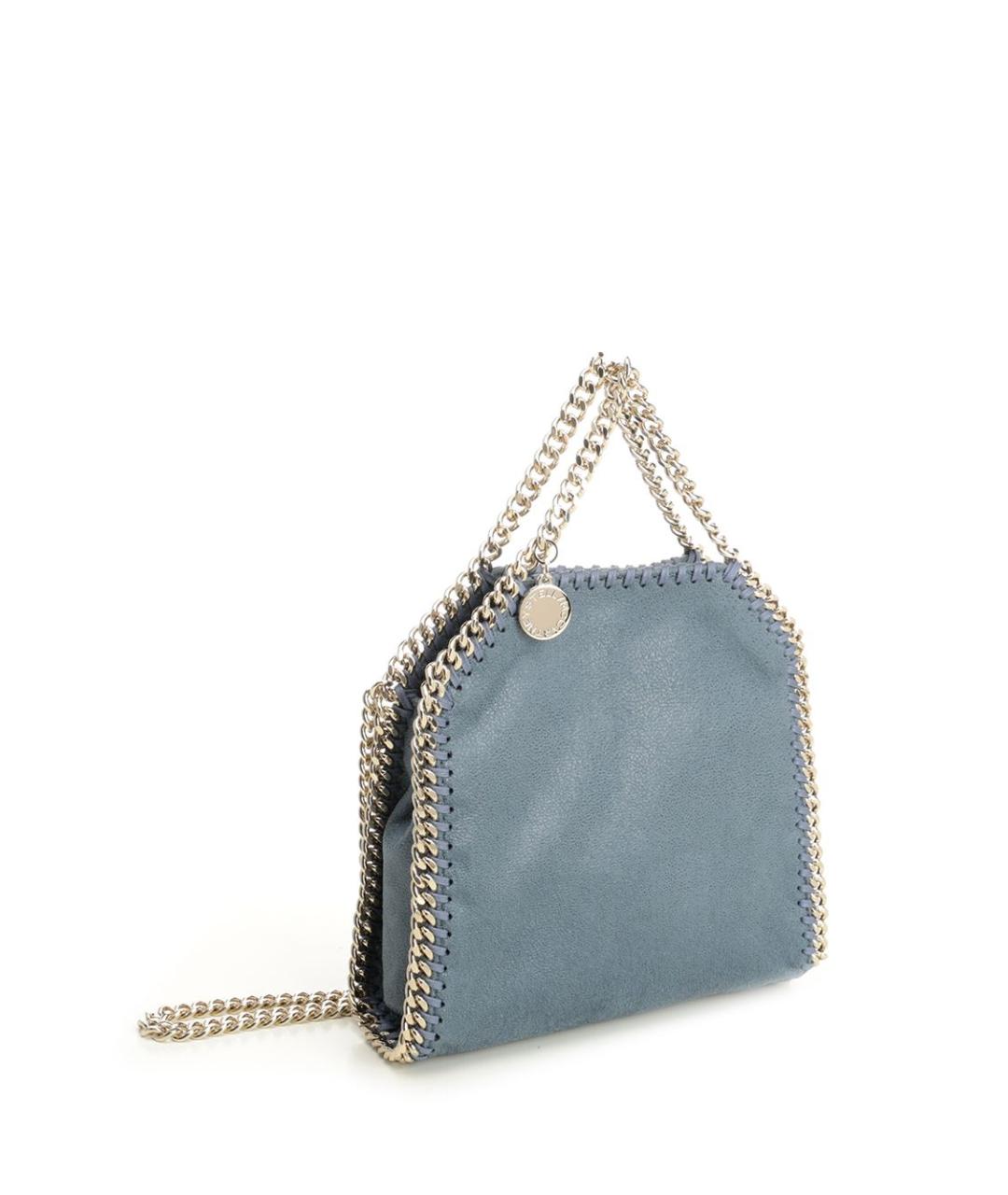 STELLA MCCARTNEY Голубая сумка через плечо из искусственной кожи, фото 2