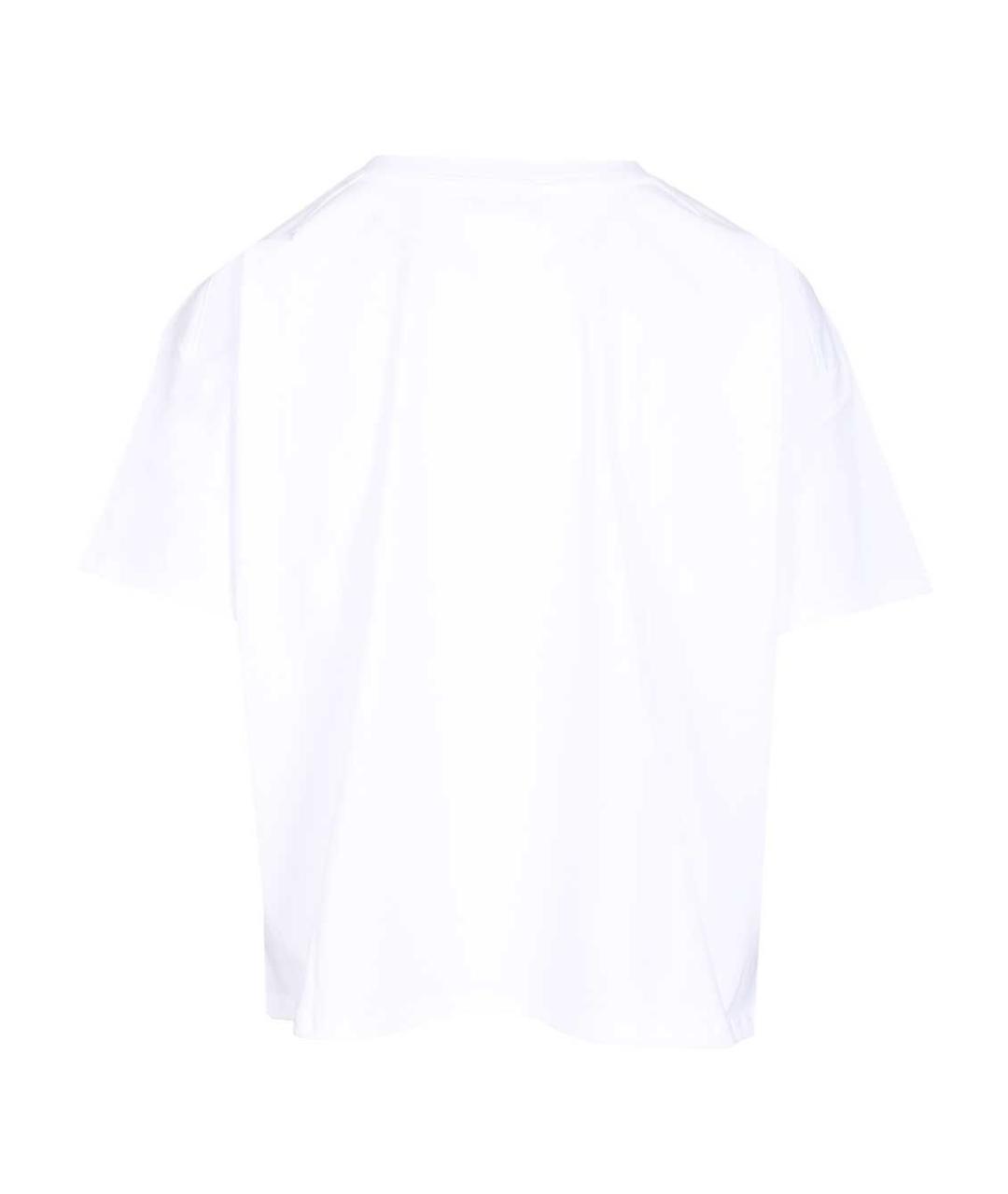 LOULOU STUDIO Белая хлопковая футболка, фото 2