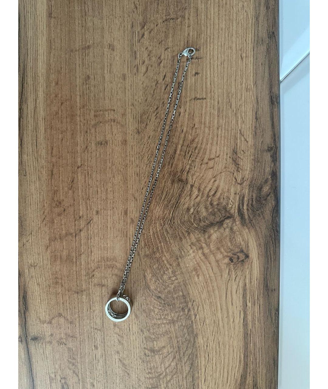 DOLCE&GABBANA Белая цепочка/подвеска, фото 3