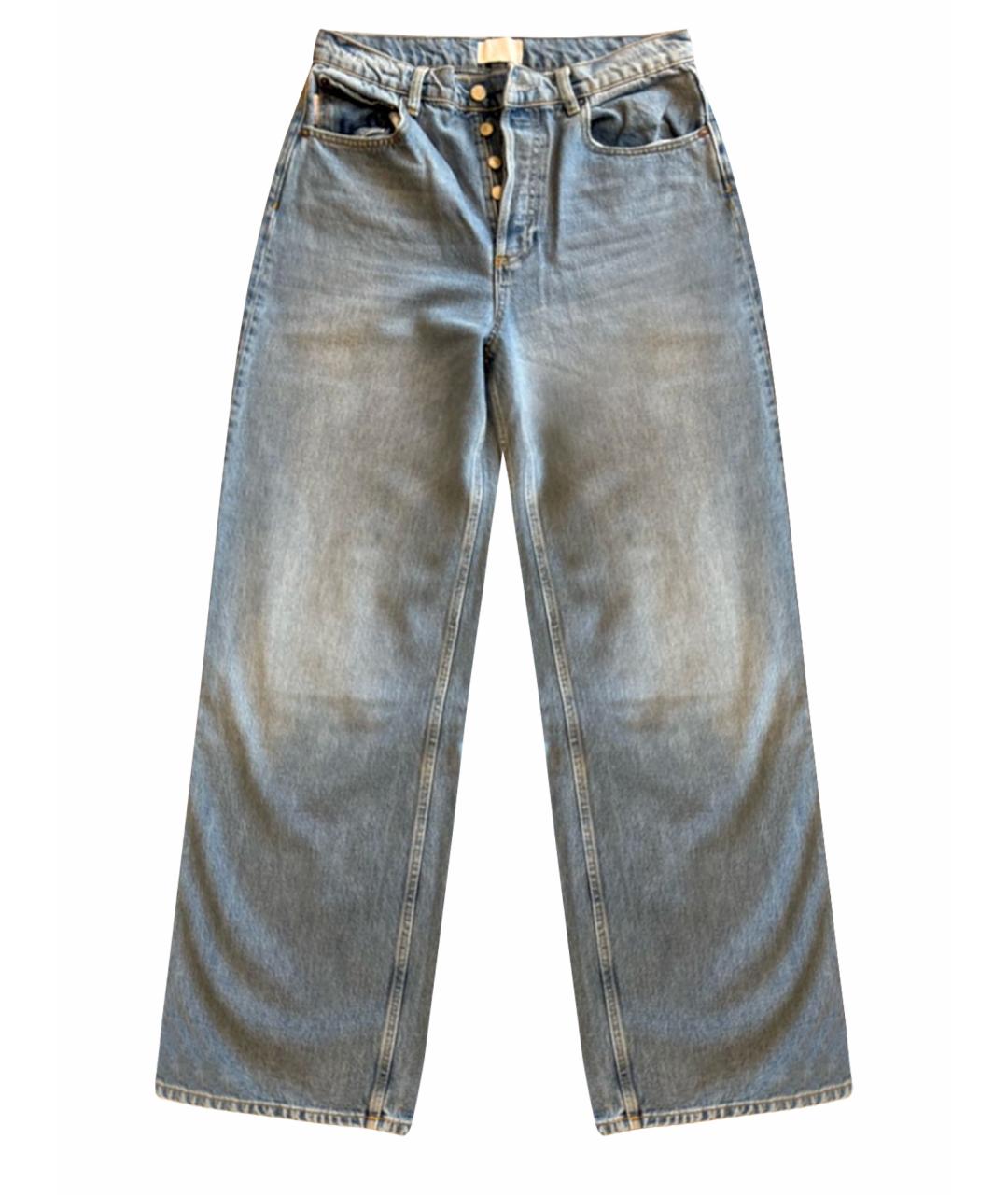 BOYISH Синие хлопко-лиоцелловые прямые джинсы, фото 1
