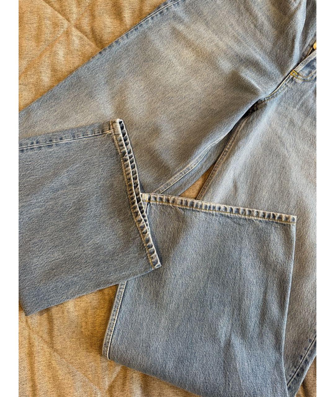 BOYISH Синие хлопко-лиоцелловые прямые джинсы, фото 5