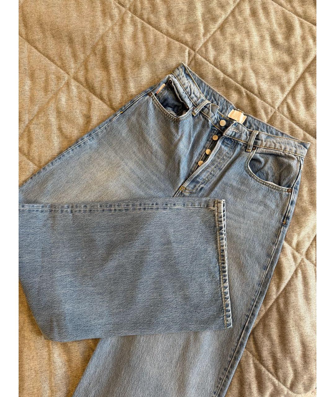 BOYISH Синие хлопко-лиоцелловые прямые джинсы, фото 6