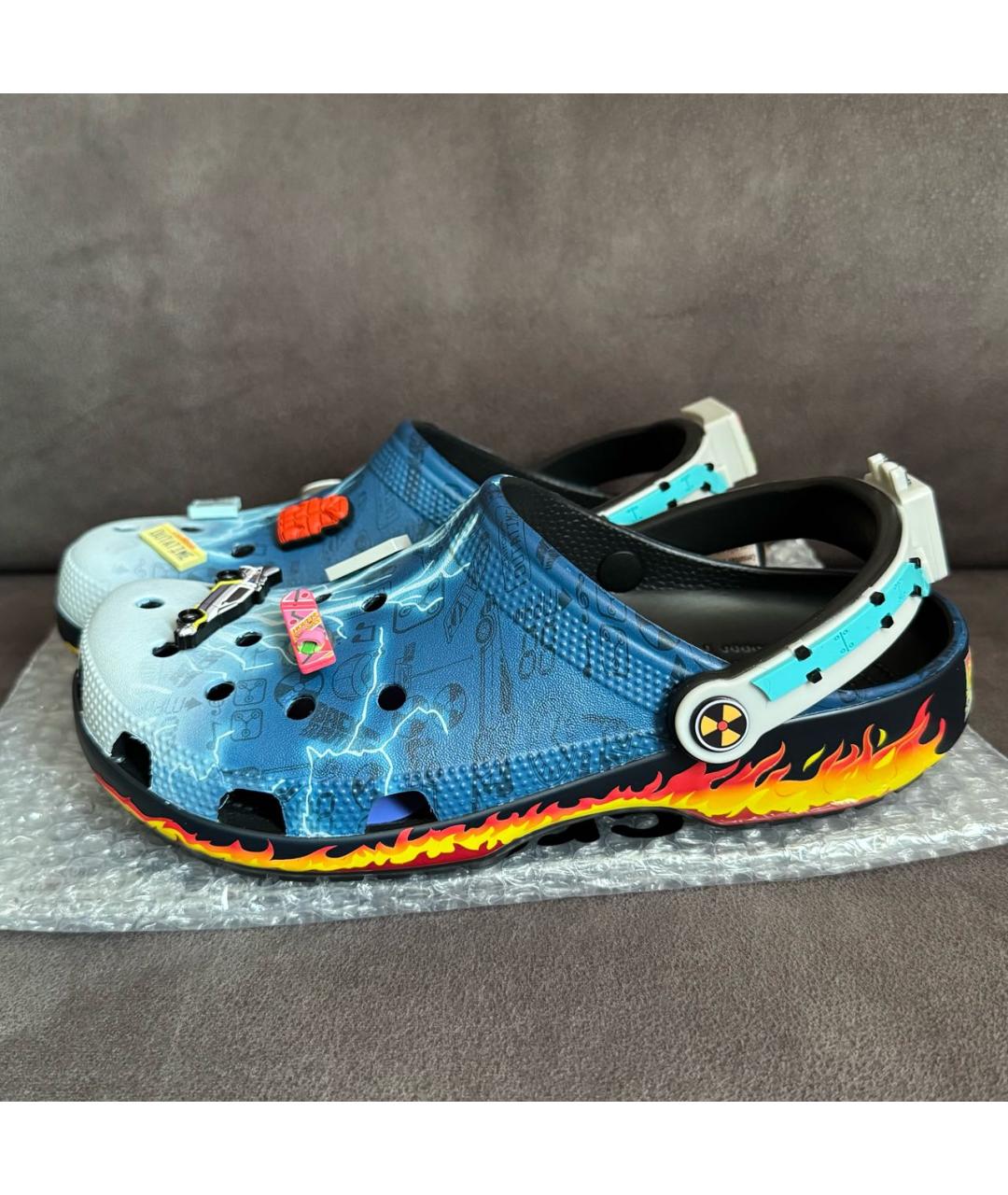 CROCS Мульти резиновые шлепанцы, фото 4