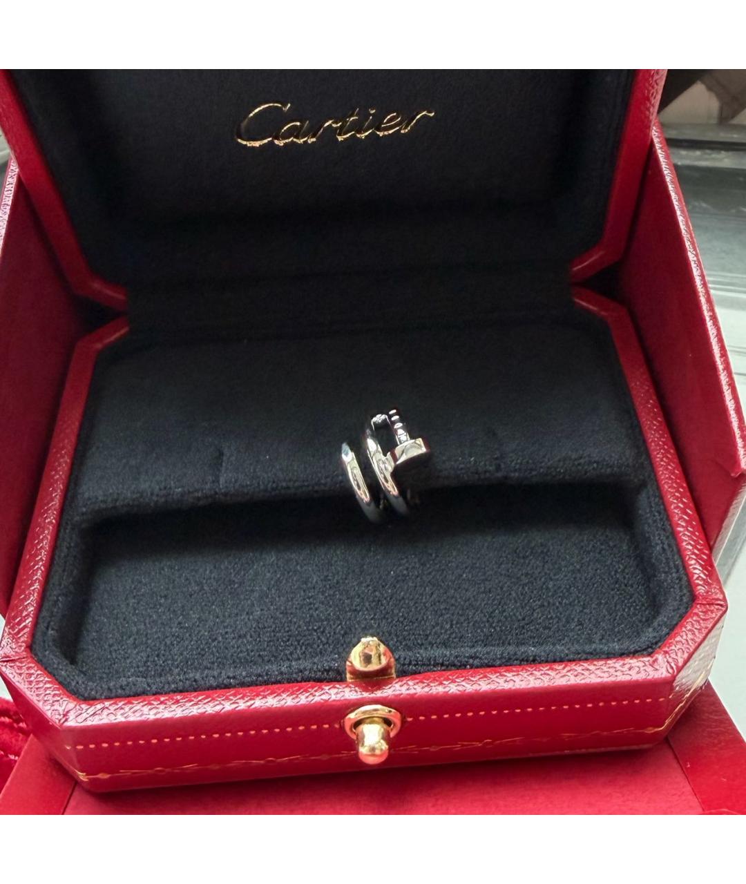 CARTIER Серебряные серьги из белого золота, фото 5