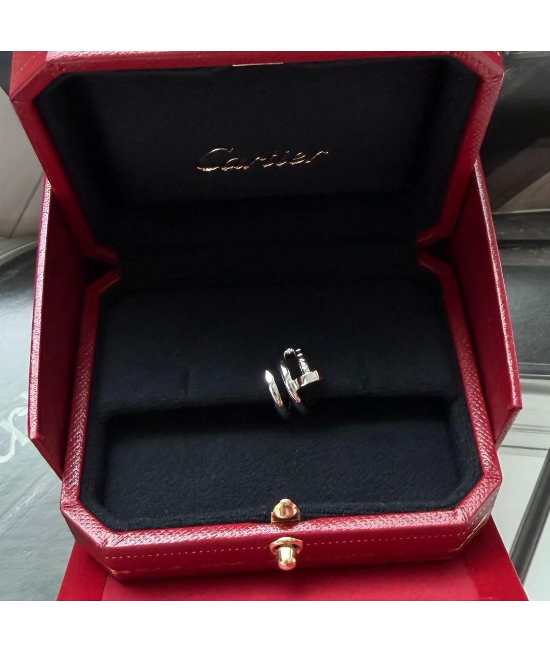 CARTIER Серебряные серьги из белого золота, фото 2