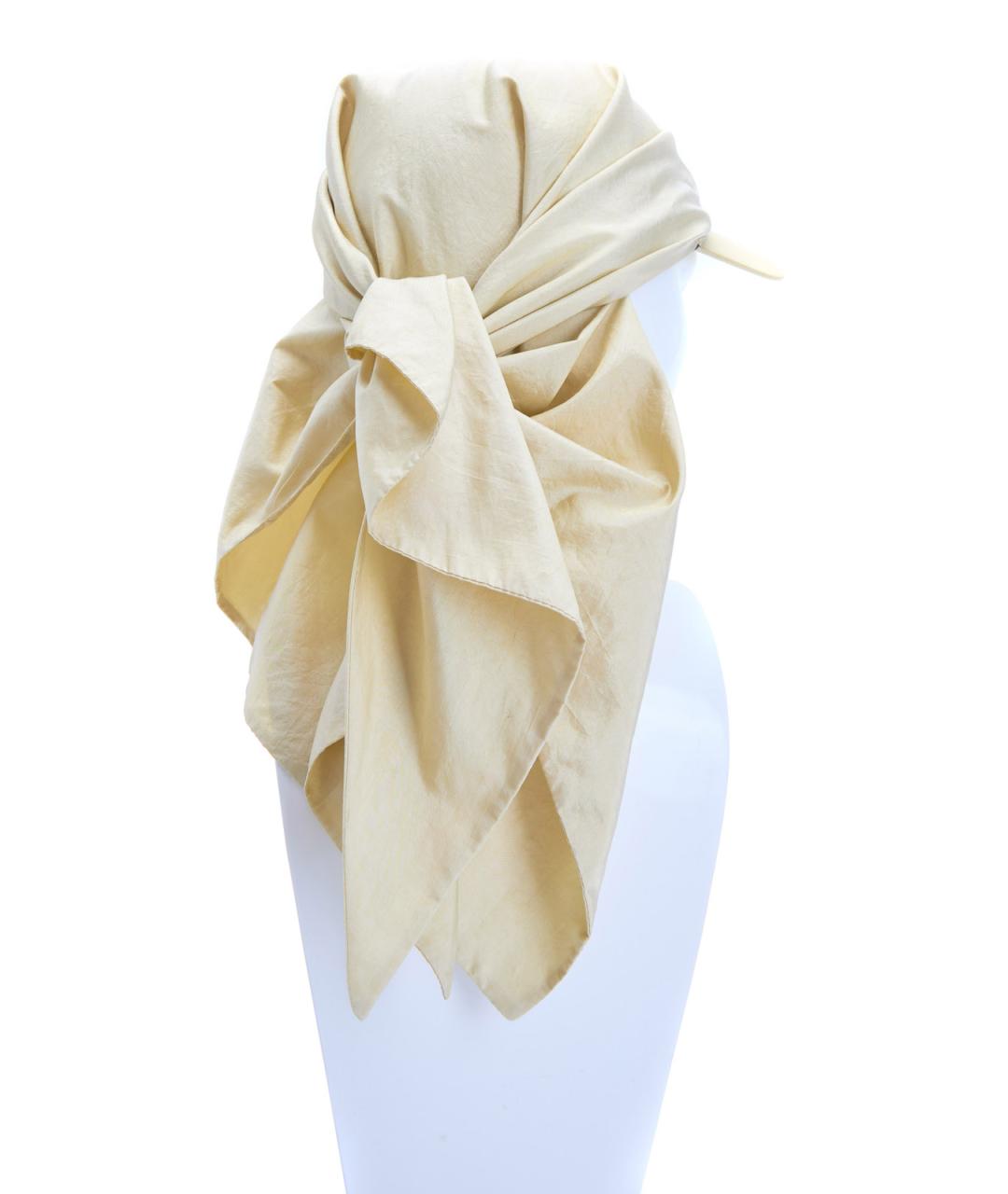 JIL SANDER Бежевая кепка, фото 2