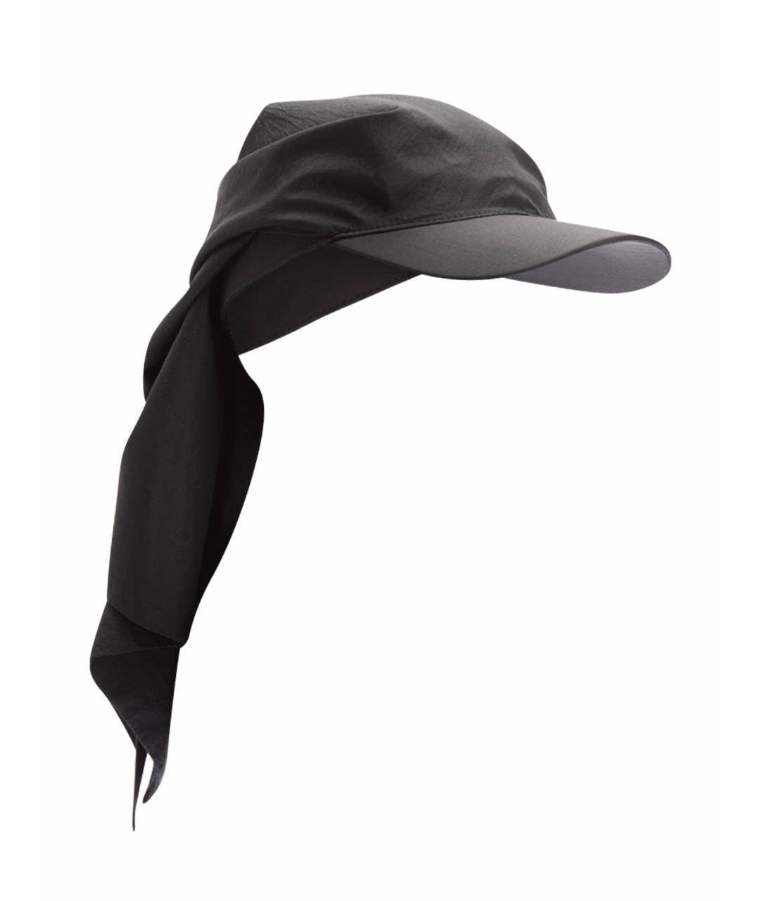 JIL SANDER Черная кепка, фото 1