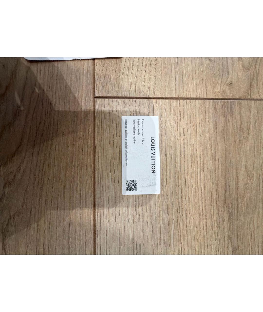 LOUIS VUITTON Бежевая кожаная дорожная/спортивная сумка, фото 6