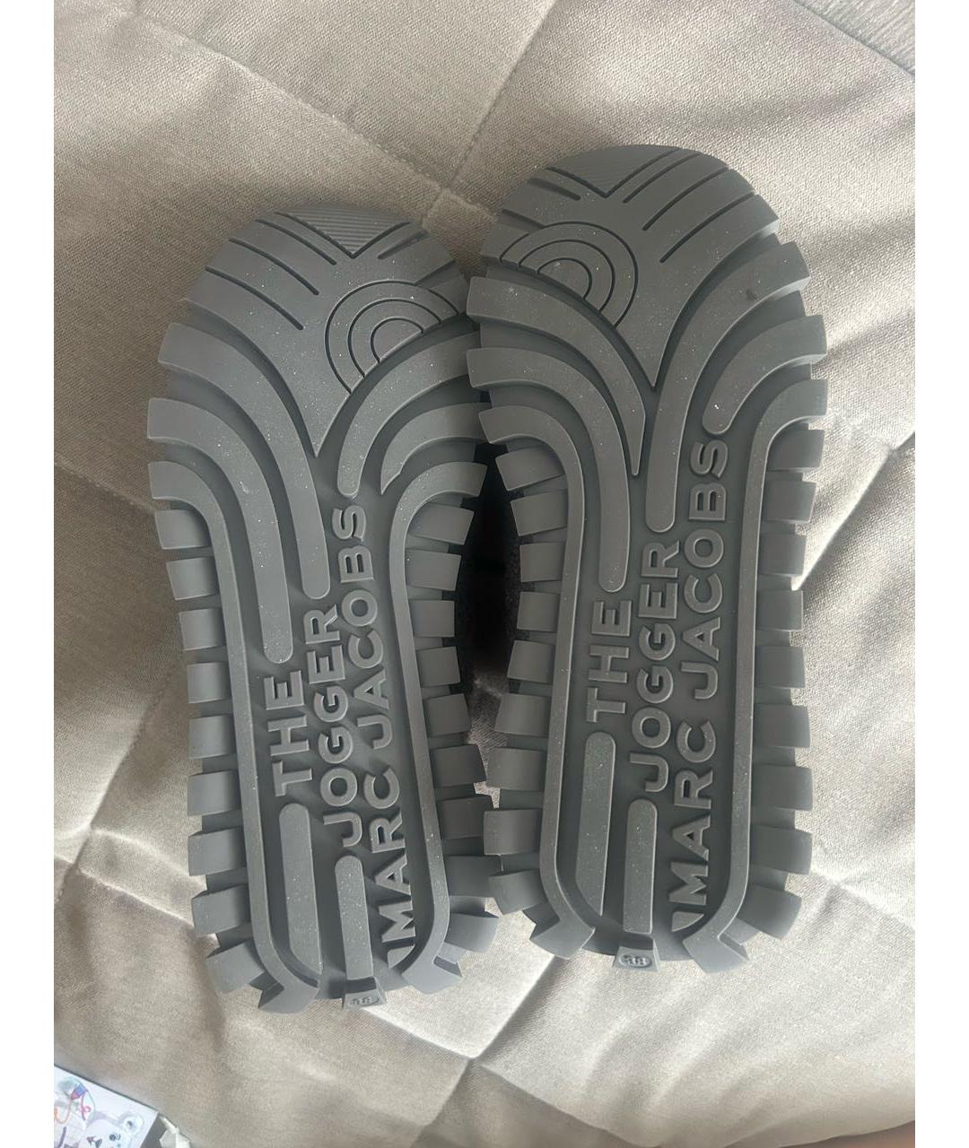 MARC JACOBS Коричневые замшевые кроссовки, фото 5