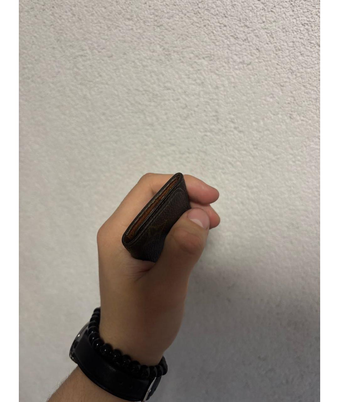 LOUIS VUITTON Коричневая ключница, фото 3