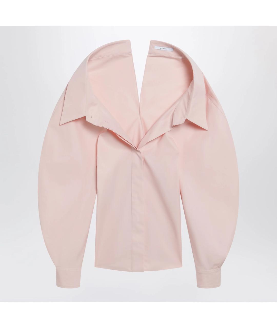 GIVENCHY Розовая хлопковая рубашка, фото 3