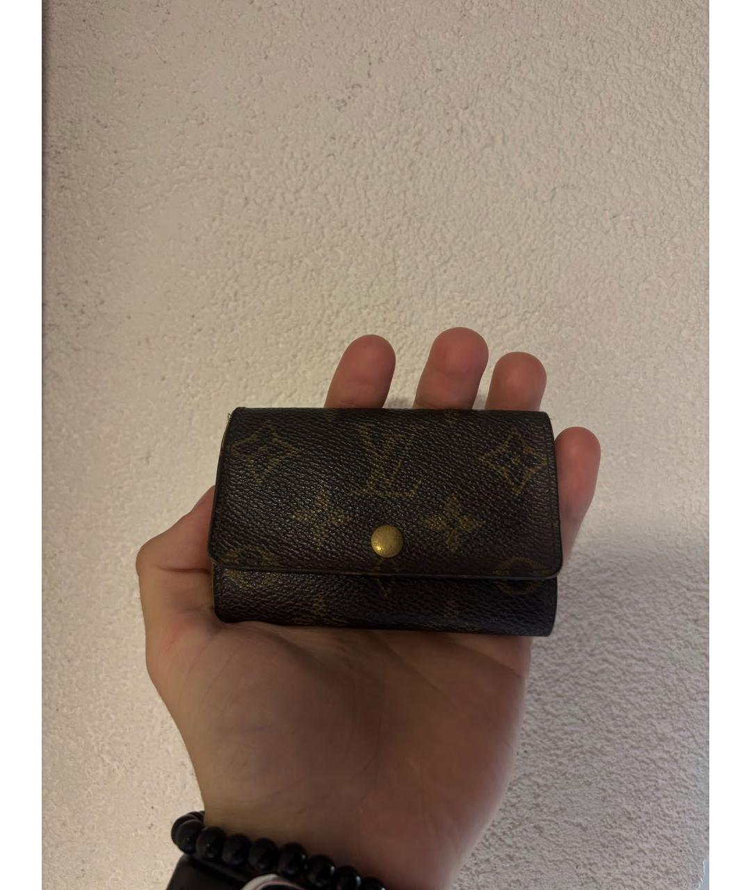 LOUIS VUITTON Коричневая ключница, фото 5